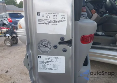 2004 Buick Lesabre Custom from USA, damaged, VIN 1G4HP52KX44120571